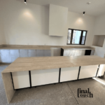 Travertine coutertop